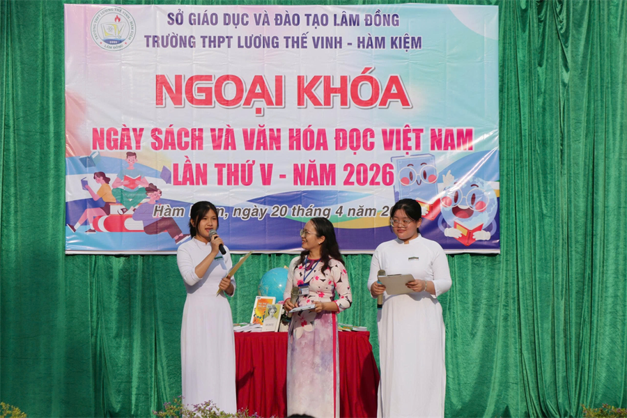 NGOẠI KHÓA NGÀY SÁCH VÀ VĂN HÓA ĐỌC